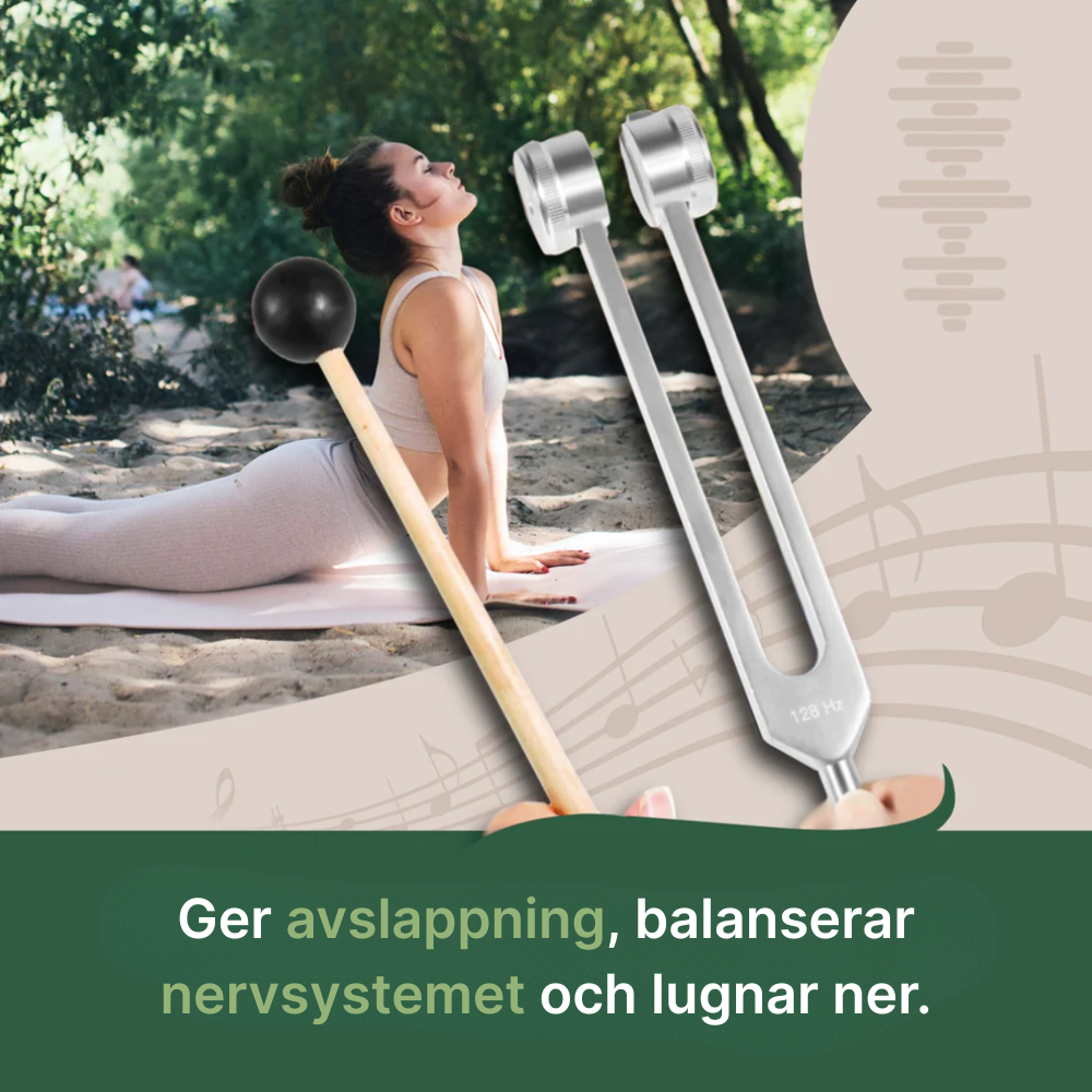 128 Hz Stämgaffel för smärtlindring
